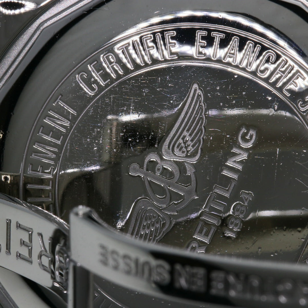 BREITLING Watches Quartz A7438710/C849 Stainless Steel Silver Colt 44 blue dial