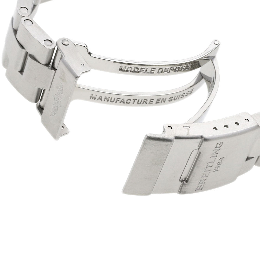 BREITLING Watches Quartz A7438710/C849 Stainless Steel Silver Colt 44 blue dial