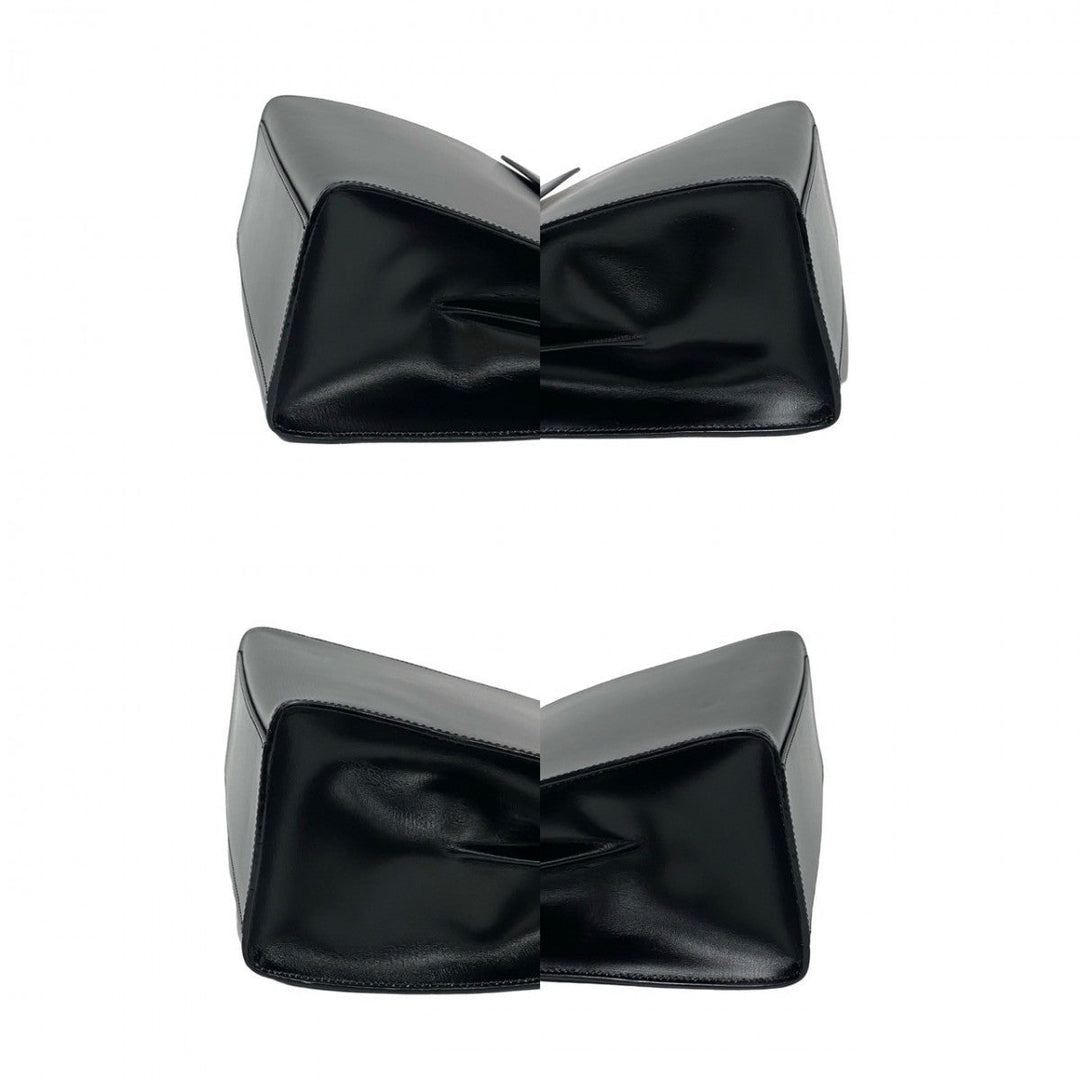 CELINE Shoulder Bag leather black