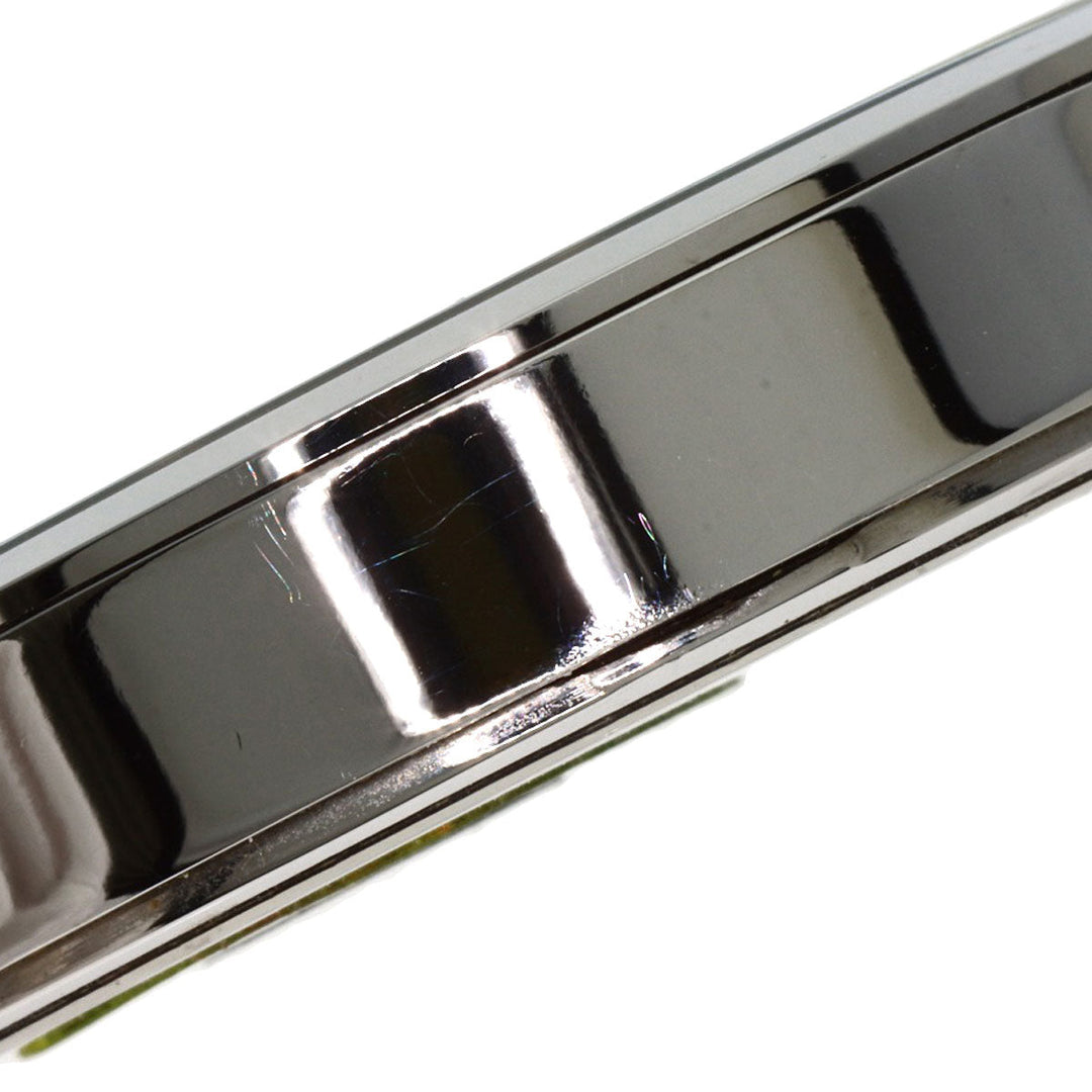 COACH Watches Quartz Stainless Steel Silver Signature round face pair watch Silver dial