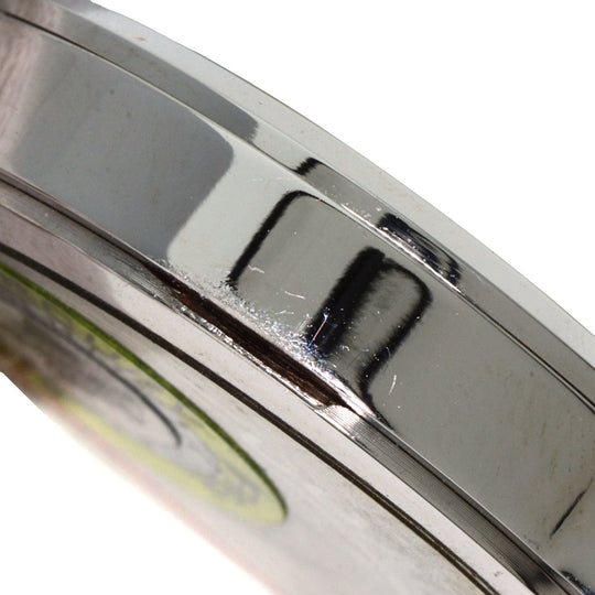 COACH Watches Quartz Stainless Steel Silver Signature round face pair watch Silver dial