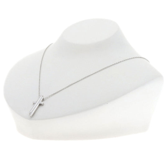 GUCCI Necklace K18WG Silver Separate cloth