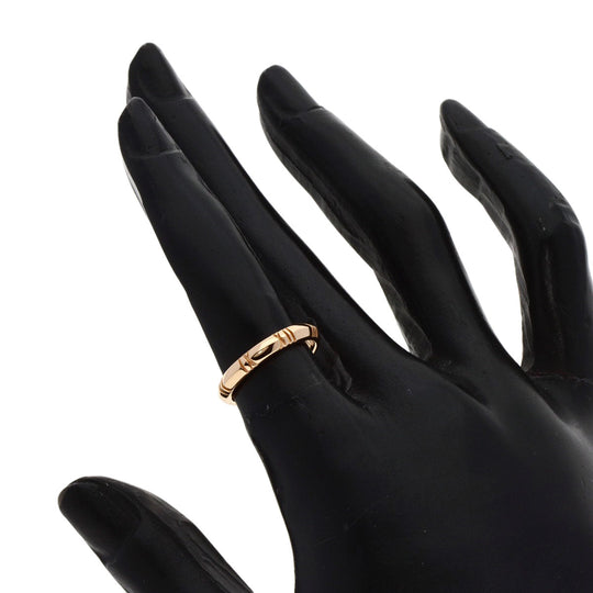 TIFFANY&Co. Ring 18K Pink Gold gold atlas x closed narrow Women Used Authentic