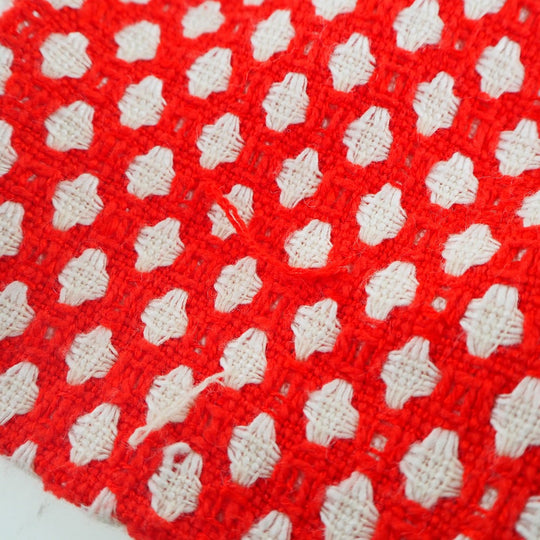 CHANEL skirt P32954V23394 Rayon, Bamboo, Cotton Red 2008 cruise collection COCO Mark button with mini back charm Women 34 Used Authentic