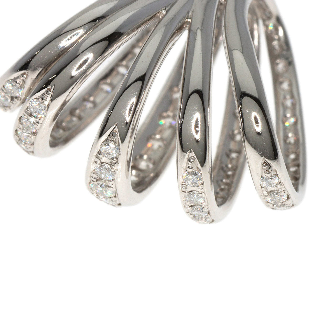 CELINE Pendant top PT900 Silver diamond Women Used Authentic