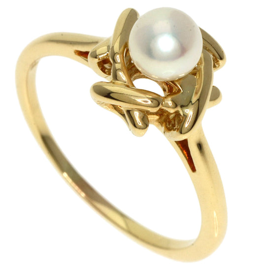 TIFFANY&Co. Ring 18K Yellow Gold gold Pearl Women Used Authentic