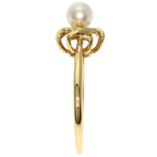 TIFFANY&Co. Ring 18K Yellow Gold gold Pearl Women Used Authentic