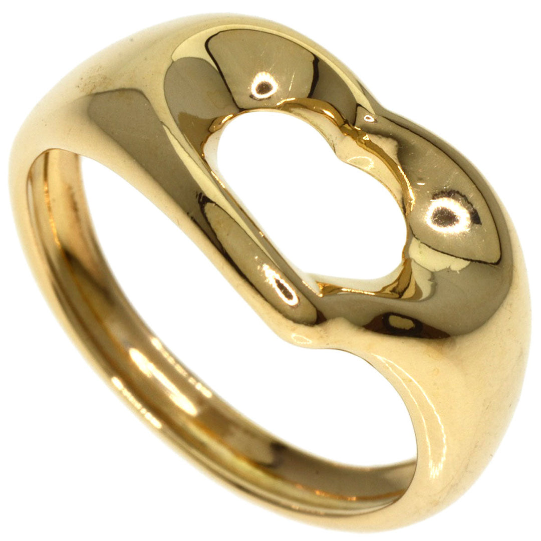 TIFFANY&Co. Ring 18K Yellow Gold gold Open heart Women Used Authentic