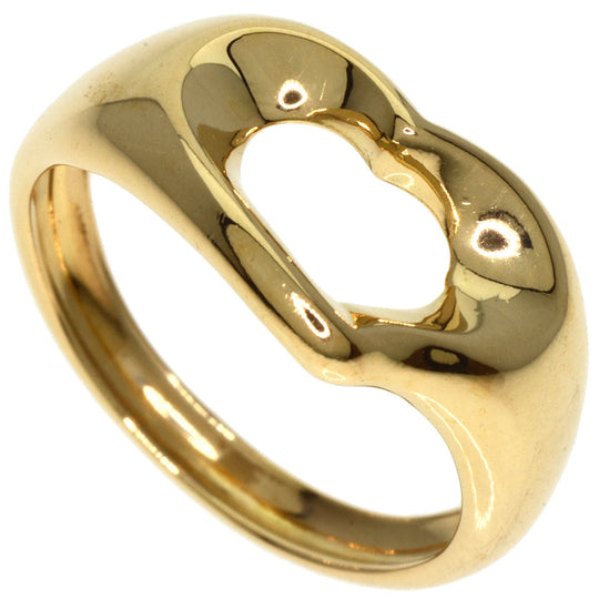 TIFFANY&Co. Ring 18K Yellow Gold gold Open heart Women Used Authentic