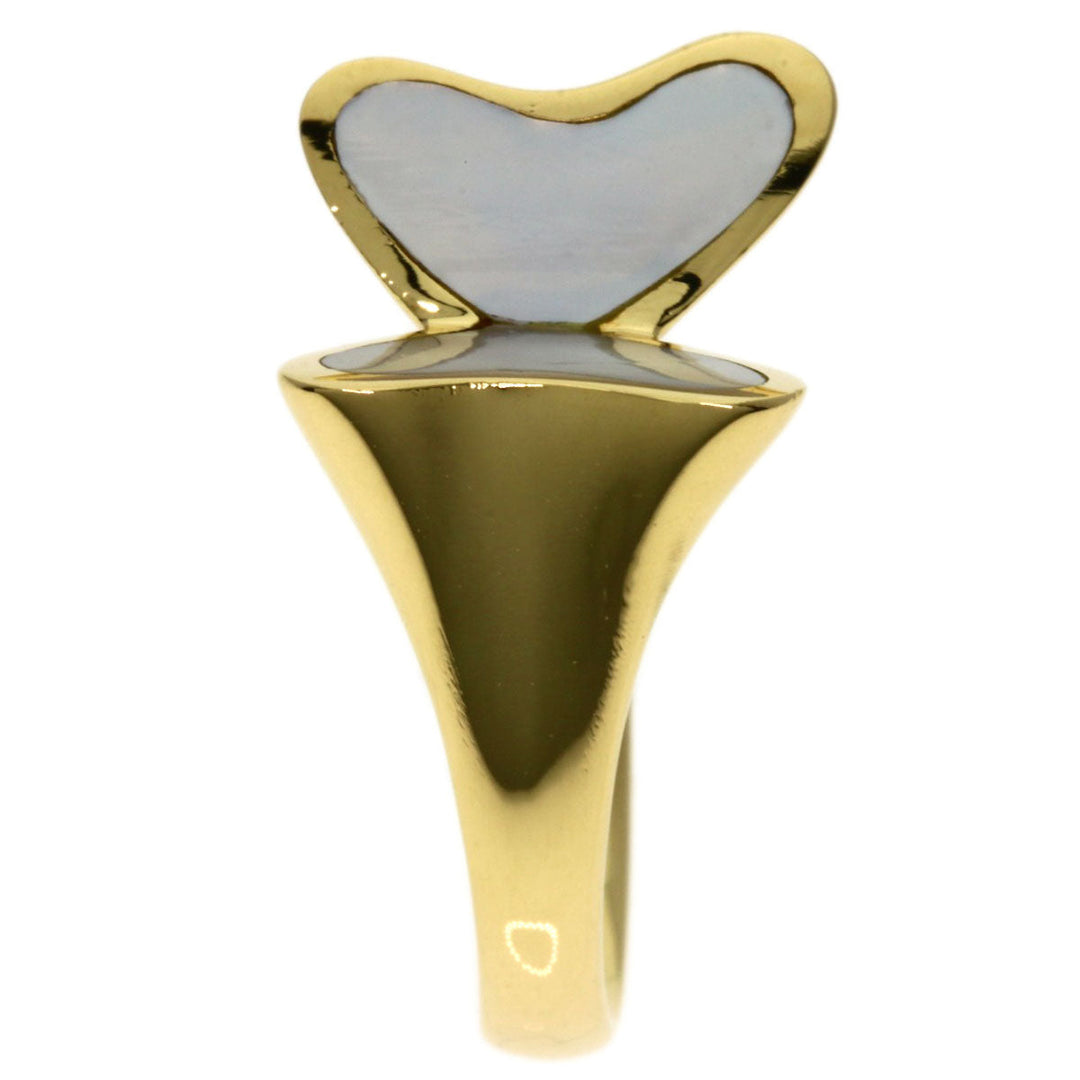 TIFFANY&Co. Ring 18K Yellow Gold gold Butterfly Shell