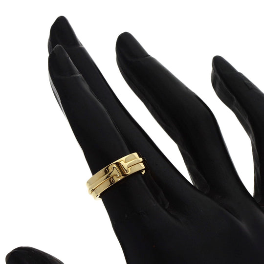TIFFANY&Co. Ring 18K Yellow Gold gold T TWO wide