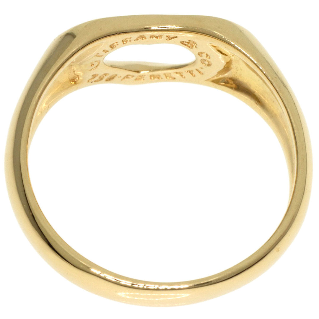 TIFFANY&Co. Ring 18K Yellow Gold gold Open heart Women Used Authentic