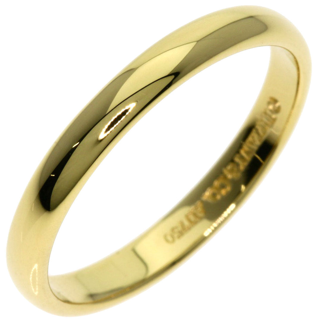 TIFFANY&Co. Ring 18K Yellow Gold gold Classic band Women Used Authentic