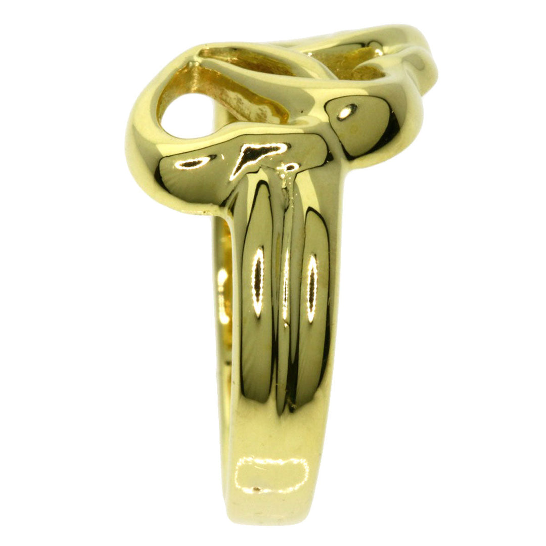 TIFFANY&Co. Ring 18K Yellow Gold gold Triple heart Women Used Authentic