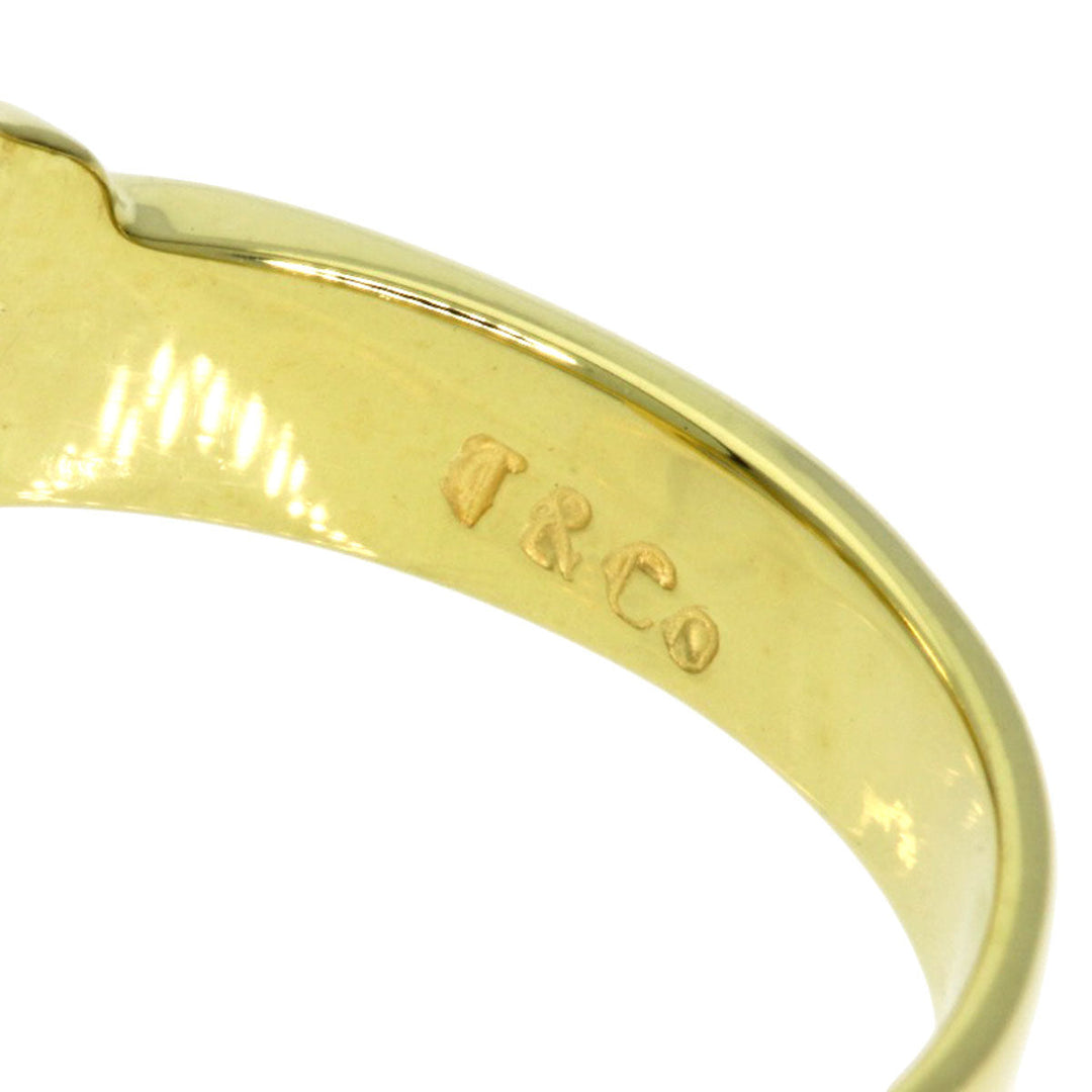 TIFFANY&Co. Ring 18K Yellow Gold gold Triple heart Women Used Authentic