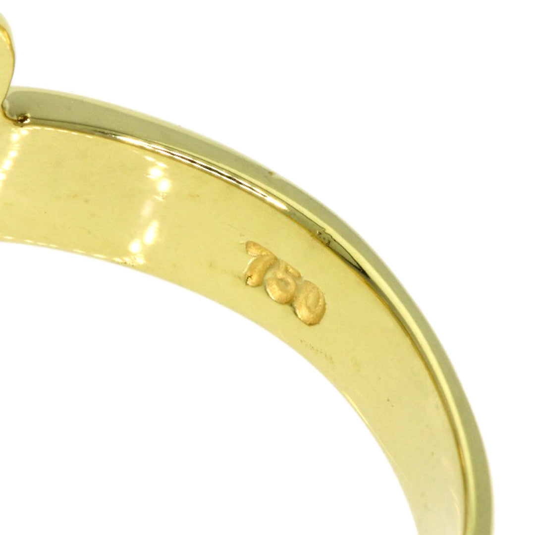 TIFFANY&Co. Ring 18K Yellow Gold gold Triple heart Women Used Authentic