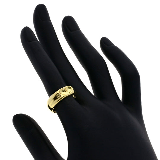 TIFFANY&Co. Ring 18K Yellow Gold gold Full heart Women Used Authentic