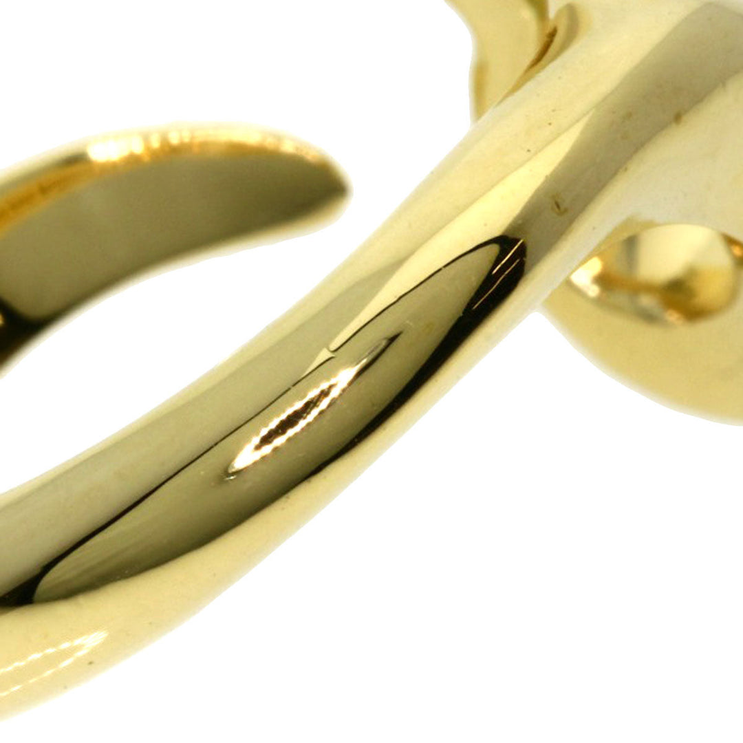 TIFFANY&Co. Ring 18K Yellow Gold gold Open heart Women Used Authentic