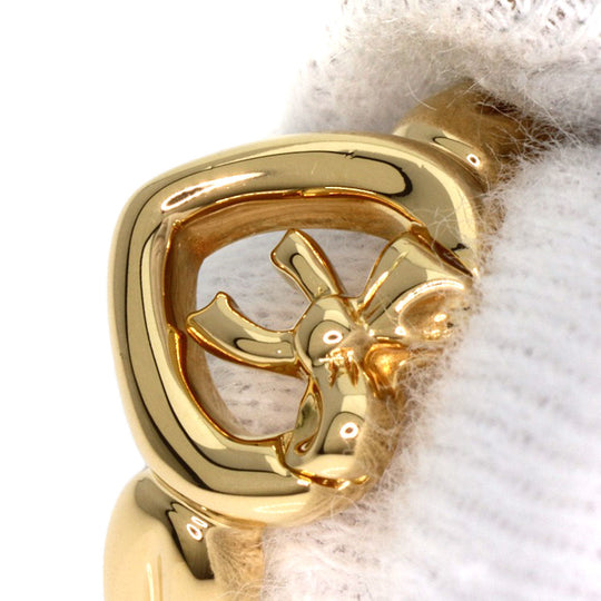 TIFFANY&Co. Ring 18K Yellow Gold gold Ribbon heart