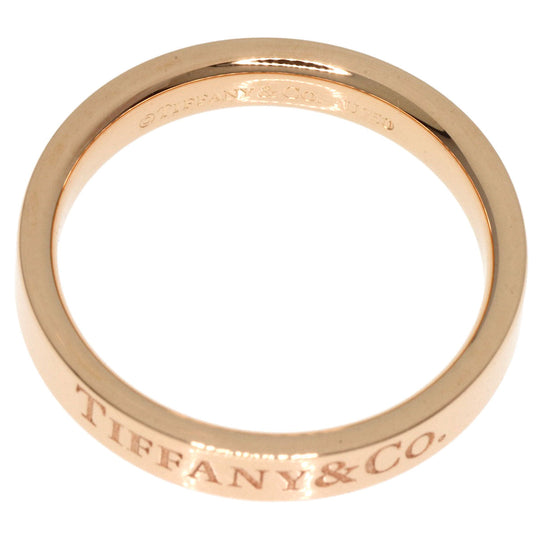 TIFFANY&Co. Ring 18K Pink Gold gold Flat band Women Used Authentic