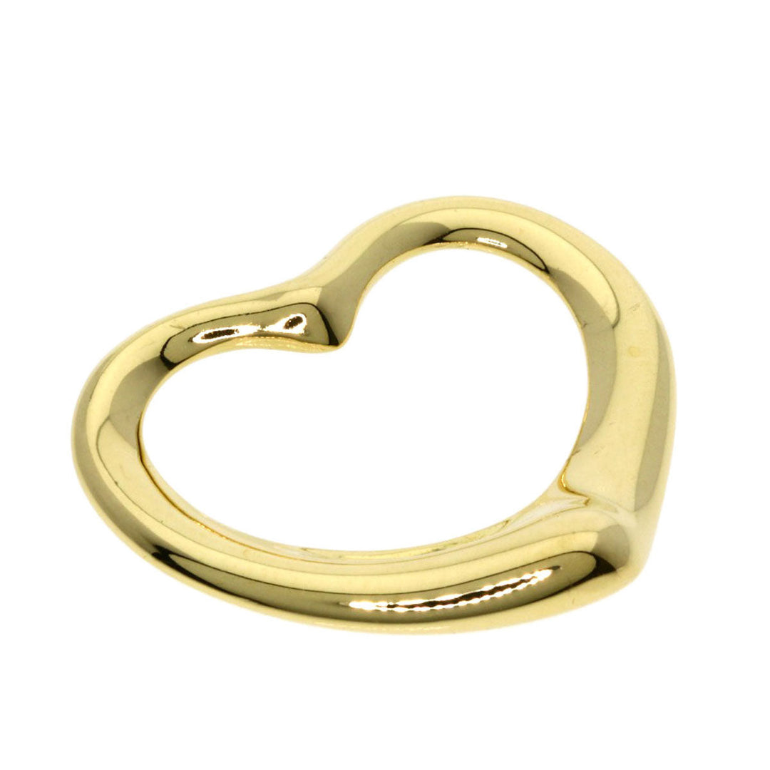 TIFFANY&Co. Pendant top 18K Yellow Gold gold Open heart