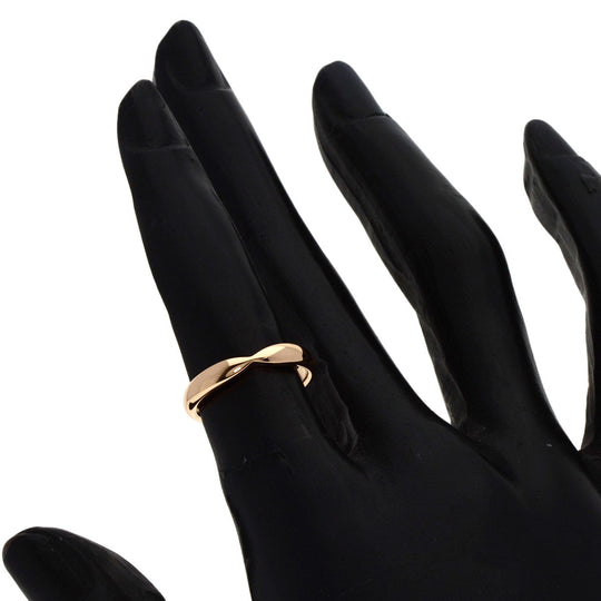 TIFFANY&Co. Ring 18K Pink Gold gold harmony wedding band
