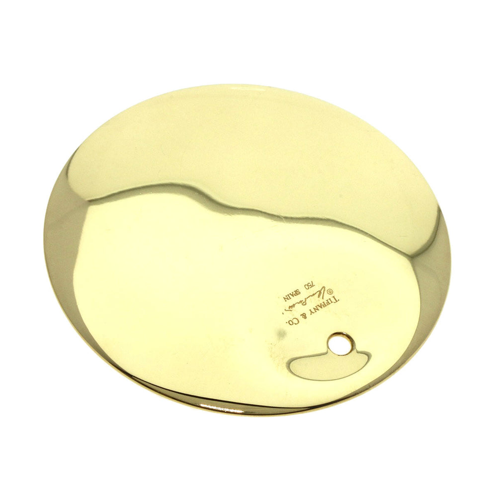 TIFFANY&Co. Pendant top 18K Yellow Gold gold Circle Elsa Peretti Women Used Authentic