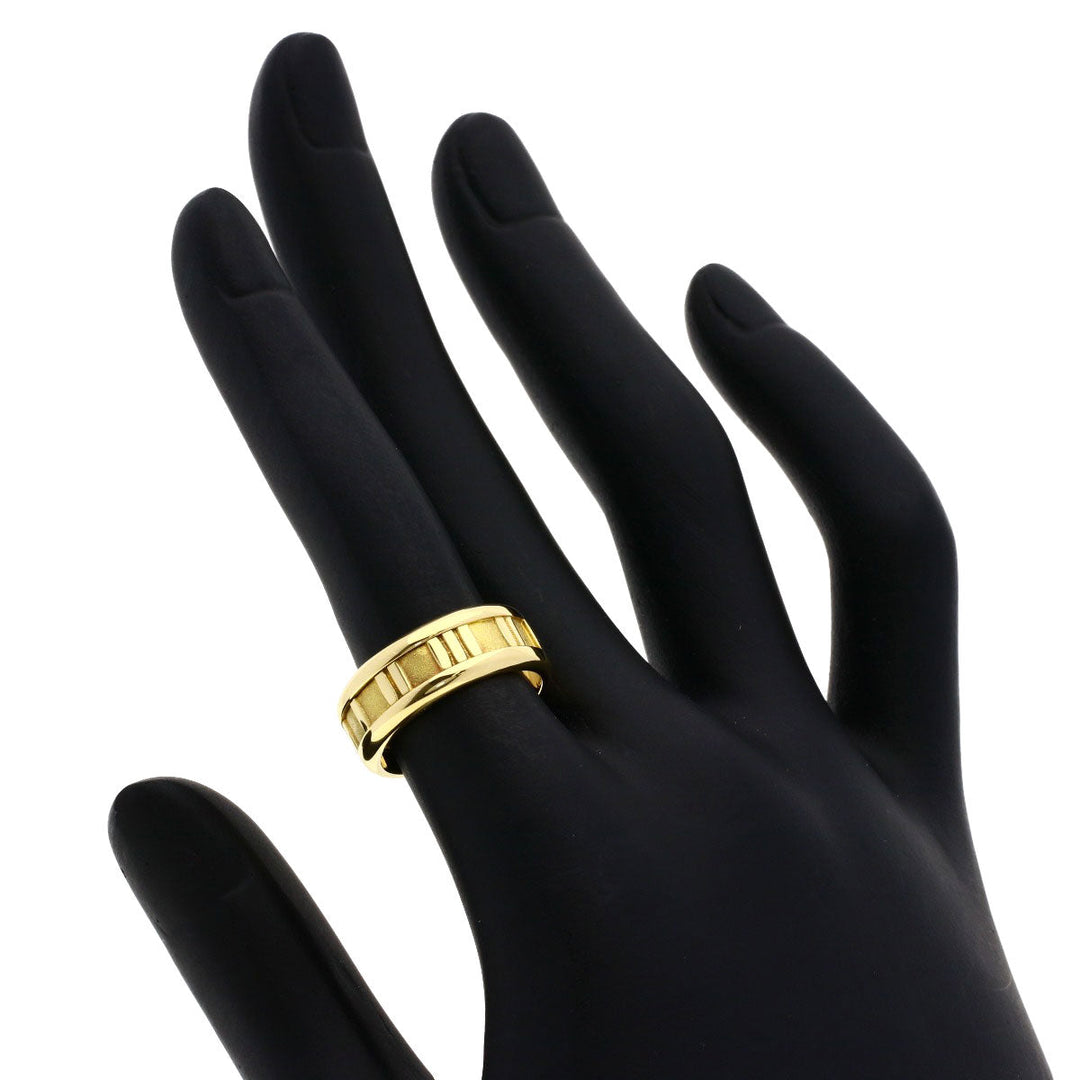 TIFFANY&Co. Ring 18K Yellow Gold gold Atlas Women Used Authentic