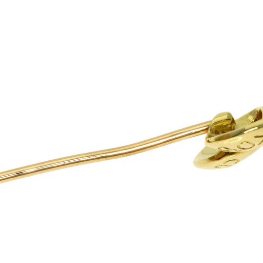 MIKIMOTO Brooch 18K Yellow Gold gold College Brooch Pearl Women Used Authentic