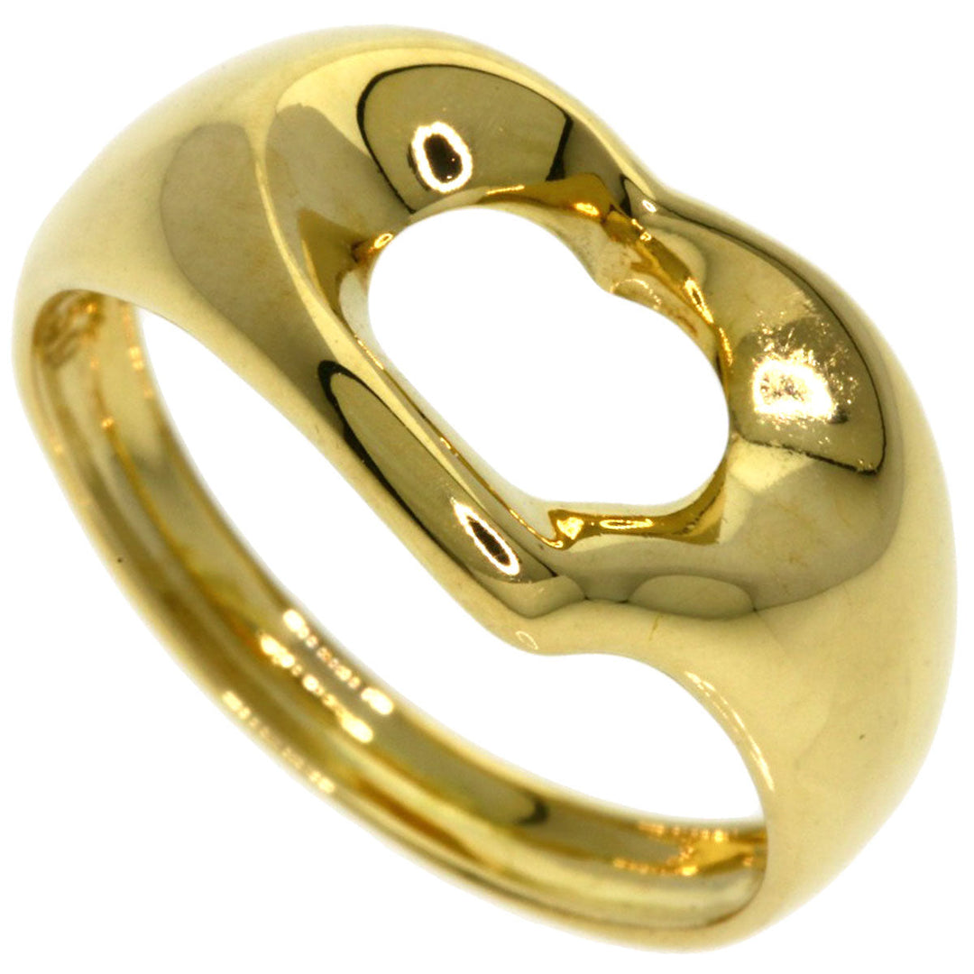 TIFFANY&Co. Ring 18K Yellow Gold gold Open heart Women Used Authentic