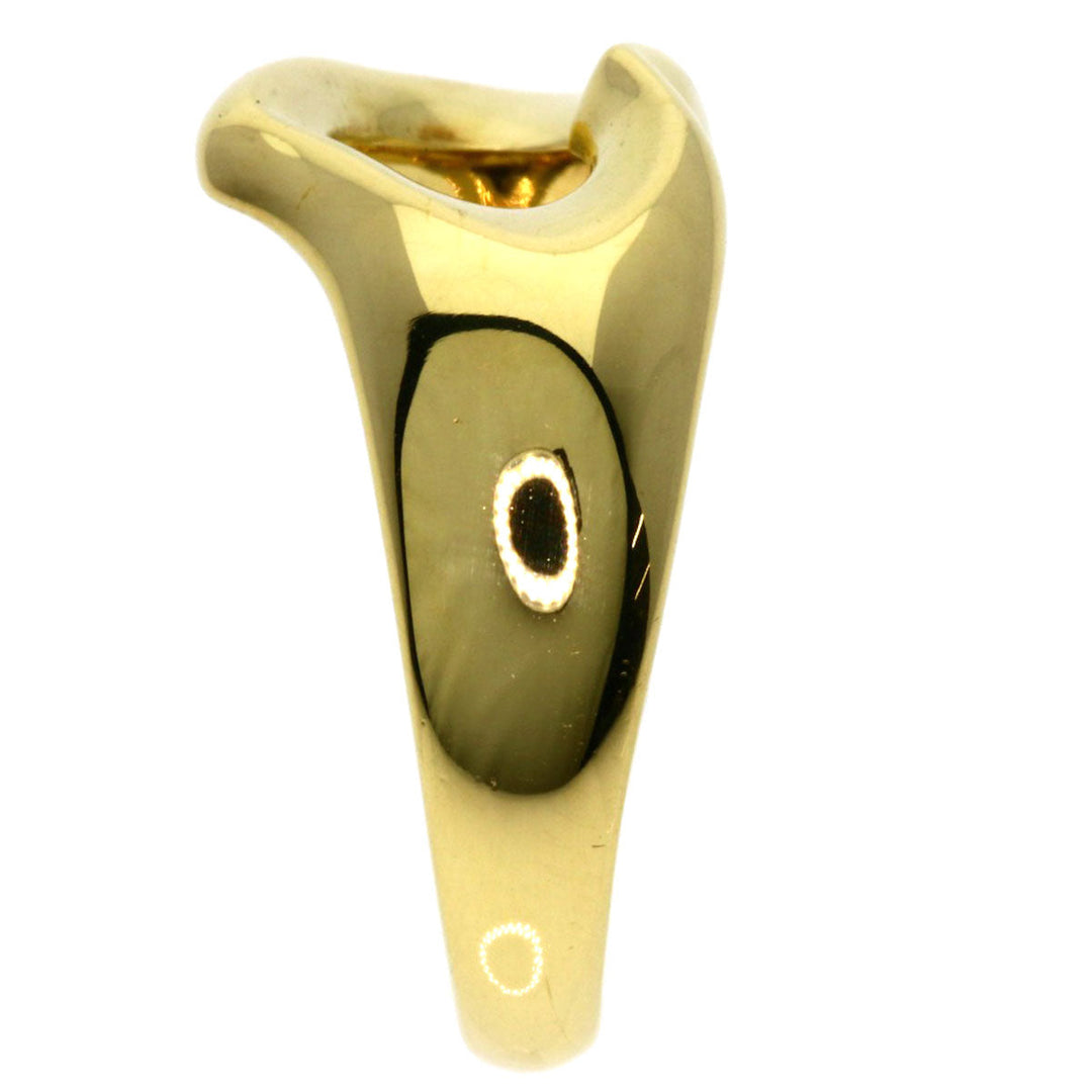 TIFFANY&Co. Ring 18K Yellow Gold gold Open heart Women Used Authentic