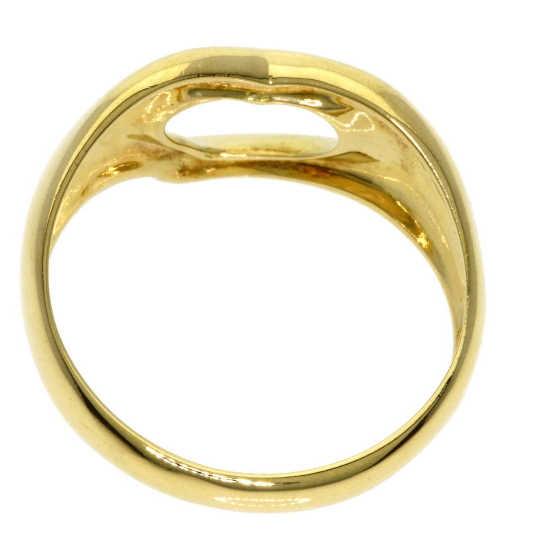 TIFFANY&Co. Ring 18K Yellow Gold gold Open heart Women Used Authentic