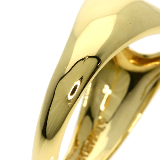 TIFFANY&Co. Ring 18K Yellow Gold gold Open heart Women Used Authentic
