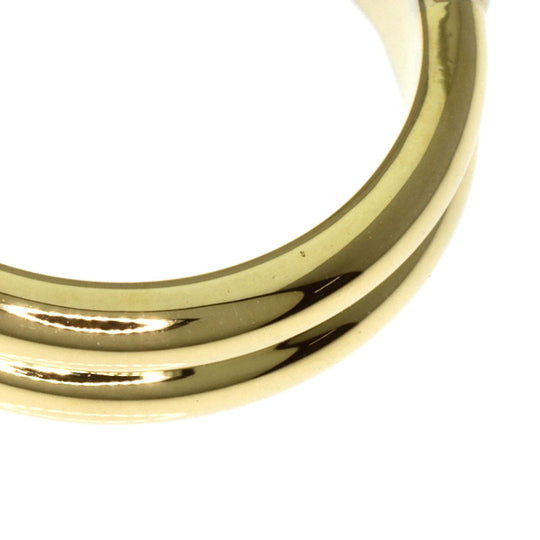 TIFFANY&Co. Ring 18K Yellow Gold gold Signature 2P Diamond