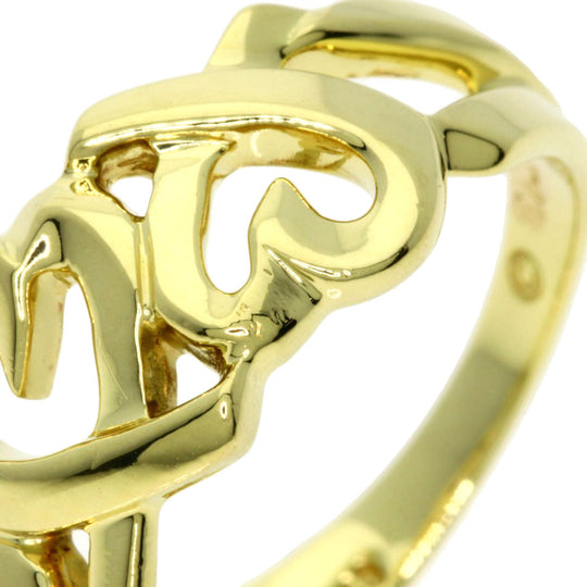 TIFFANY&Co. Ring 18K Yellow Gold gold Triple rubbing heart
