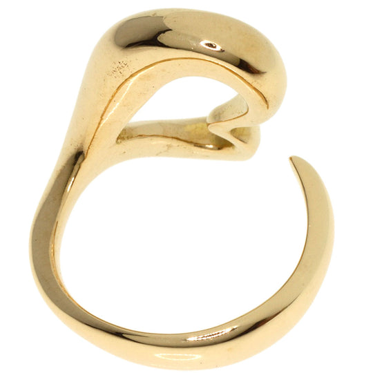 TIFFANY&Co. Ring 18K Yellow Gold gold Open heart Women Used Authentic