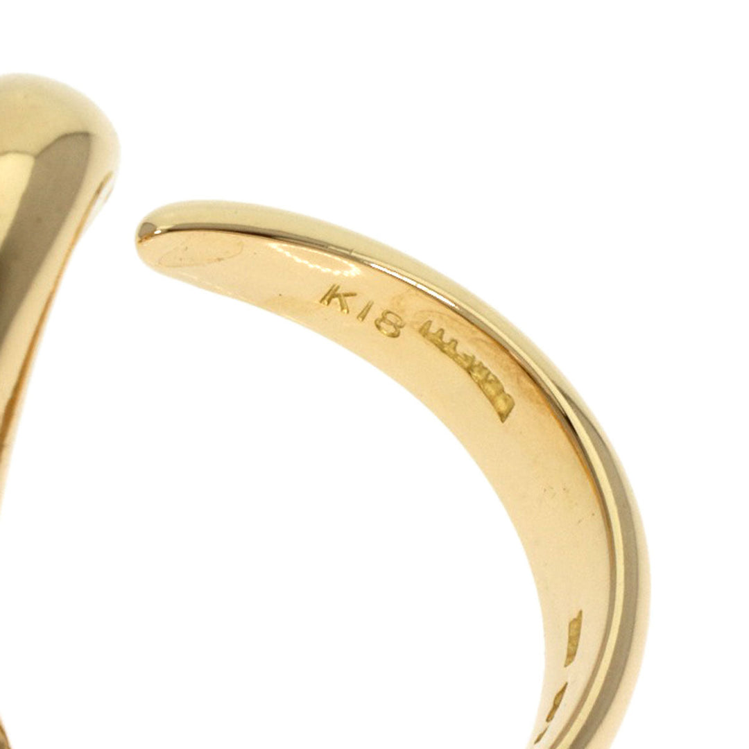 TIFFANY&Co. Ring 18K Yellow Gold gold Open heart Women Used Authentic