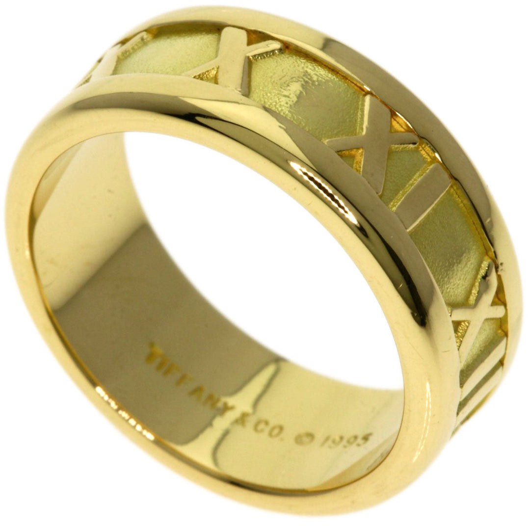 TIFFANY&Co. Ring 18K Yellow Gold gold Atlas Women Used Authentic