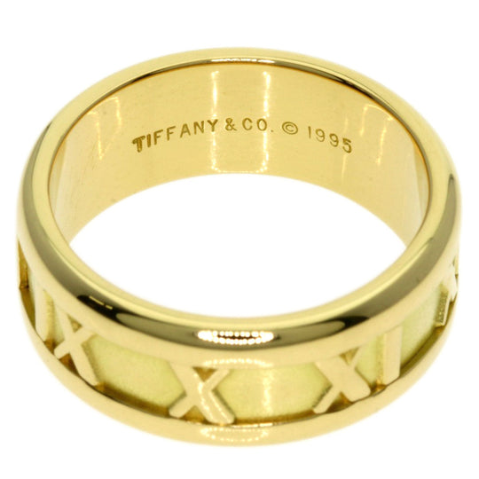TIFFANY&Co. Ring 18K Yellow Gold gold Atlas Women Used Authentic
