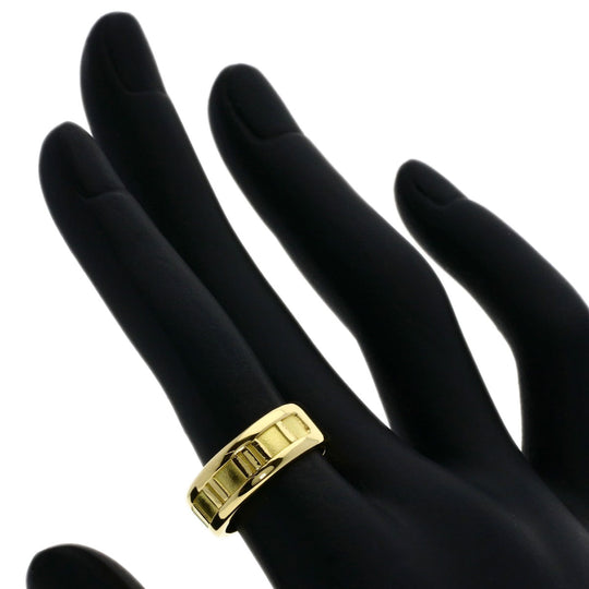 TIFFANY&Co. Ring 18K Yellow Gold gold Atlas Women Used Authentic