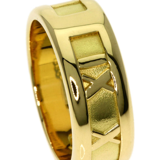 TIFFANY&Co. Ring 18K Yellow Gold gold Atlas Women Used Authentic