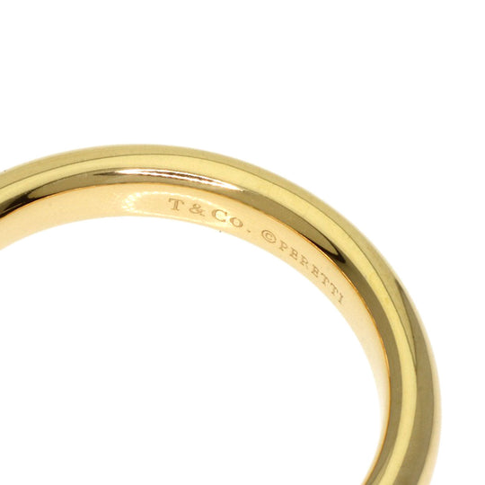 TIFFANY&Co. Ring 18K Yellow Gold gold Stacking Band 3P Diamond