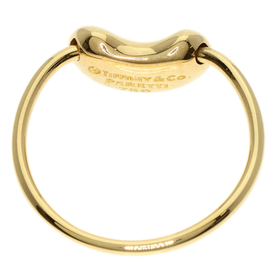 TIFFANY&Co. Ring 18K Yellow Gold gold Bean Women Used Authentic