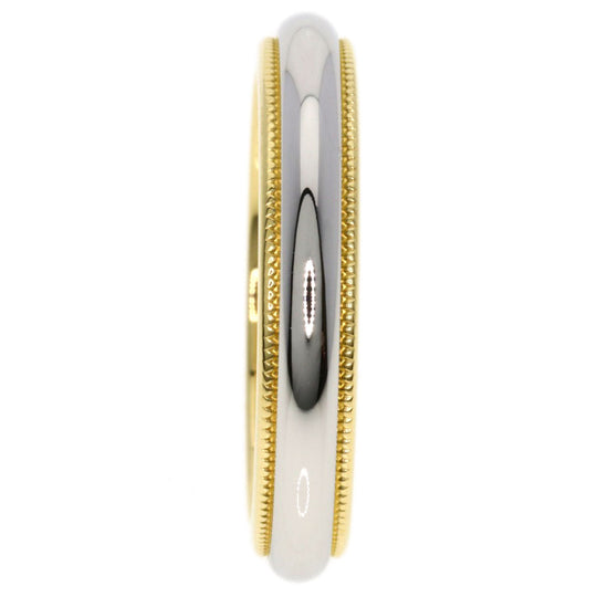 TIFFANY&Co. Ring 18K Yellow Gold gold milgrain band
