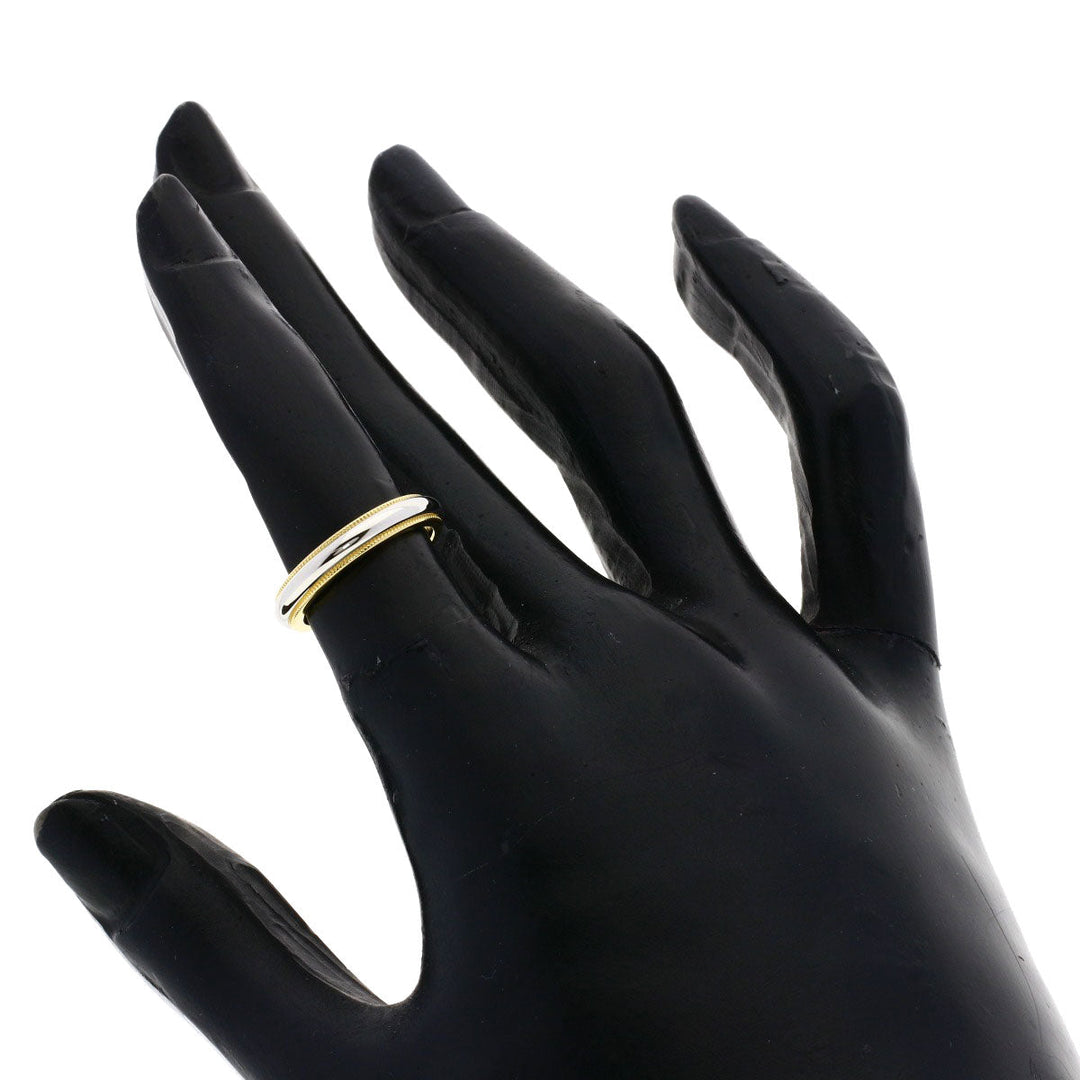 TIFFANY&Co. Ring 18K Yellow Gold gold milgrain band
