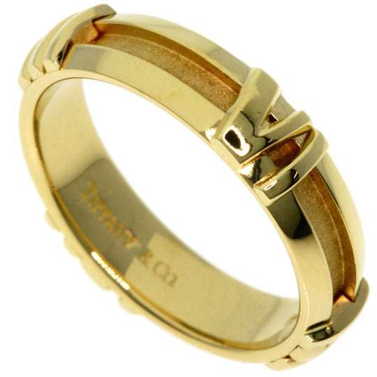 TIFFANY&Co. Ring 18K Yellow Gold gold Atlas Women Used Authentic