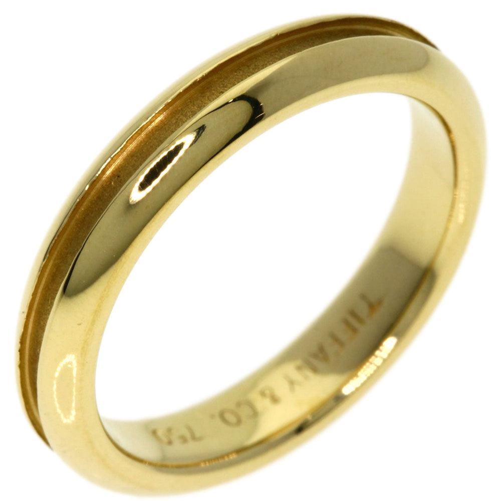 TIFFANY&Co. Ring 18K Yellow Gold gold Grooved
