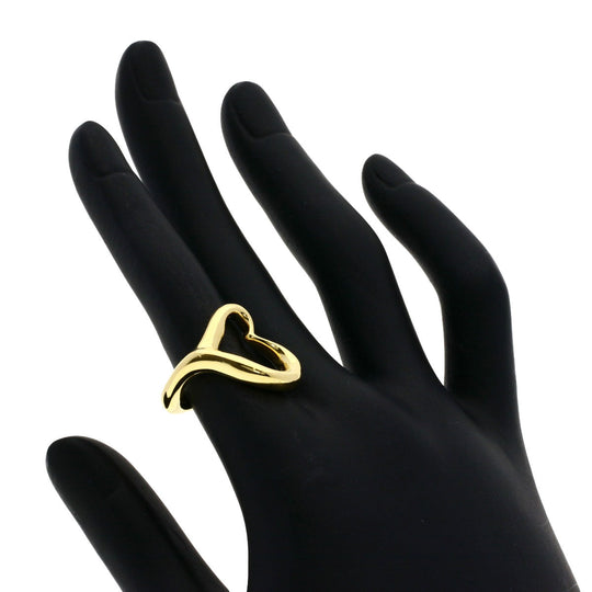 TIFFANY&Co. Ring 18K Yellow Gold gold Open heart