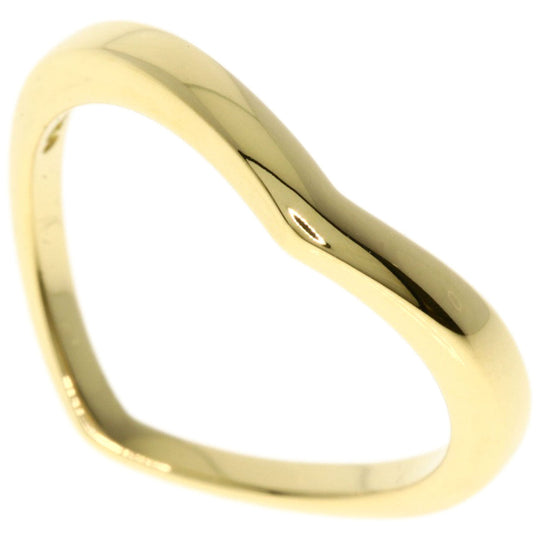 TIFFANY&Co. Ring 18K Yellow Gold gold V band