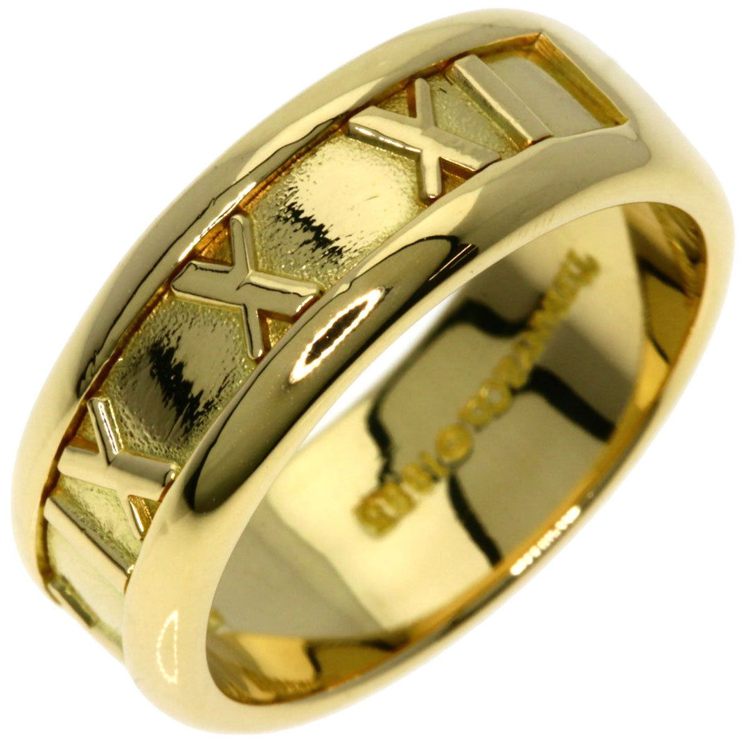 TIFFANY&Co. Ring 18K Yellow Gold gold Atlas Women Used Authentic